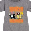 - SpongeBob SquarePants - Hooked On Halloween Graphic Short Sleeve Fleece Dress - 2 of 4