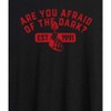 Women's - Are You Afraid of the Dark - Red Match Logo Oversized Graphic T-Shirt - image 2 of 4