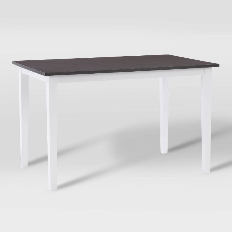 Michigan Two-Toned Wood Dining Table Gray/White - CorLiving, 3 of 8