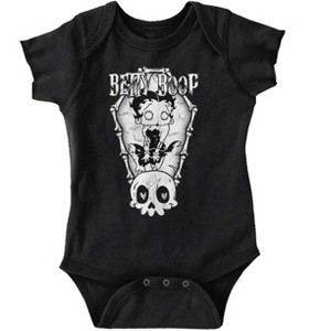 Halloween Betty Boop Undead Zombie Baby Bodysuit Jumper Girls Brisco Brands - 1 of 1