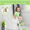 Whizmax Potty Training Seat with Step Stool Ladder for Toddlers as a Potty Training Toilet Anti-Slip Safe Pads Adjustable Height Legs - 3 of 4