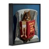 Stupell Industries Squirrel Reading Sassy Book, 24" x 24" - 3 of 4