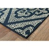 Oriental Weavers Marina 3804B Navy/ Ivory Indoor/Outdoor Area Rug - 7'10" Round - 3 of 4