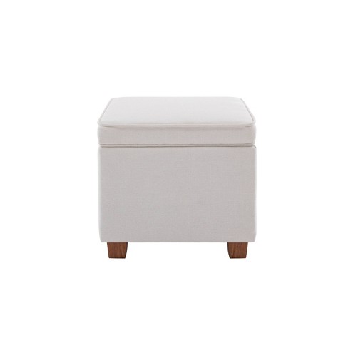 12 H Small Foot Stools Ottoman - Grey