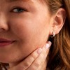 Pure Collection by Ross-Simons 0.25 ct. t.w. Diamond Huggie Hoop Earrings in Sterling Silver - 2 of 4