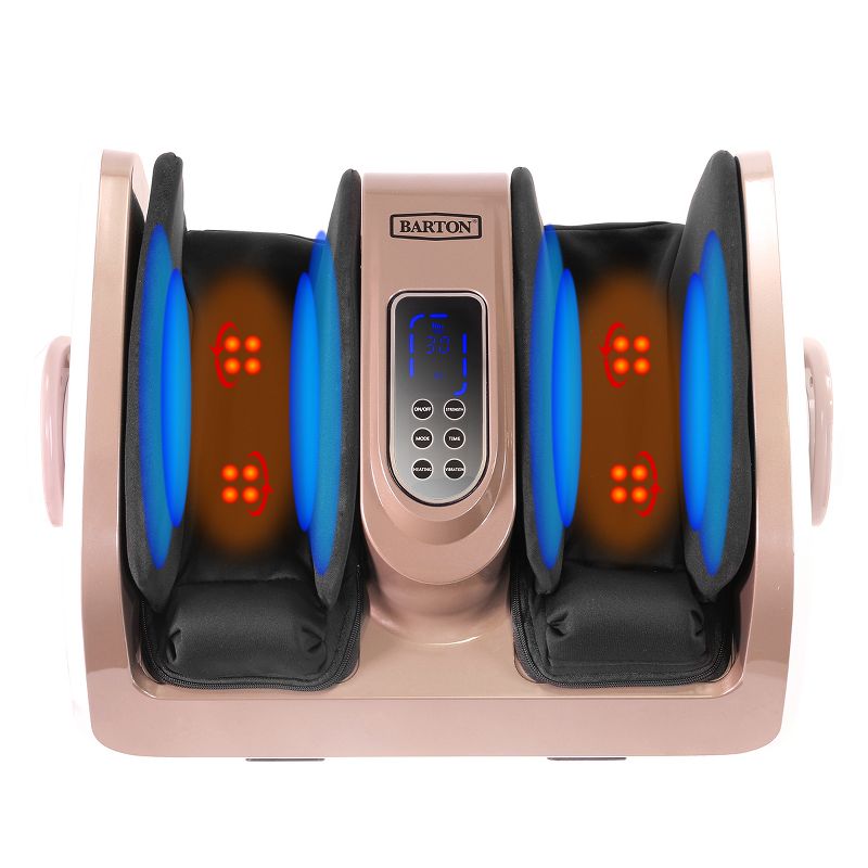 Barton Living Foot Massager-Shiatsu Foot Massage Machine w/Heat & Remote, 3 of 6