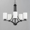 Maxim Lighting Deven 5 - Light Chandelier in  Black - 4 of 4