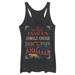 Women's Jungle Cruise World Famous Retro Logo Racerback Tank Top - 1 of 4