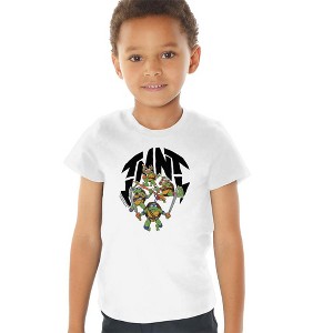 Toddler Boys' Teenage Mutant Ninja Turtles Shredder And Turtles Comic T-Shirt - 1 of 4