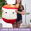 Squishmallows Original 20-Inch Jumbo Ramen - Official Jazwares Plush - Collectible Soft & Squishy Food Stuffed Animal Toy - Gift for Kids - 3 of 4