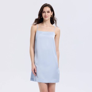 light blue satin mini dress Off the Shoulder Short Prom Dresses, Off Shoulder Blu  Shiny Party and flattering square neckline Truly the Cutest Light Blue