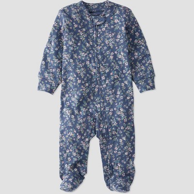 Baby Floral Print Sleep N' Play - little planet by carter's Blue 3M