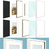 Golden State Art 12x16 MDF Picture Frame for 8x12 Picture -Black or White- Pack of 8 - 4 of 4