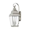 Livex Lighting Exeter 3 - Light Wall Light in  Brushed Nickel - 2 of 4