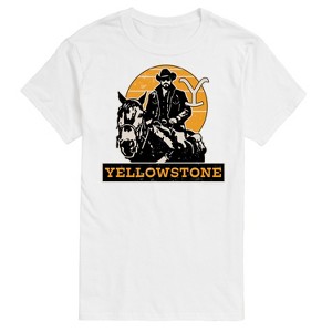 Men's - Yellowstone - Rip Rideing Horseback Short Sleeve Graphic T-Shirt - 1 of 4
