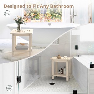 Arceso HDPS Shower Bench Seat, Bath Spa Foot Stool for Inside Shower Waterproof - 1 of 4