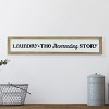 VIP Wood 23.5 in. White Never Ending Laundry Wall Sign - 2 of 4