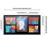 PosterPalooza | Black Finish Collage Frame - Black Mat, 20 Frame Sizes to Choose From, UV Acrylic - 2 of 4