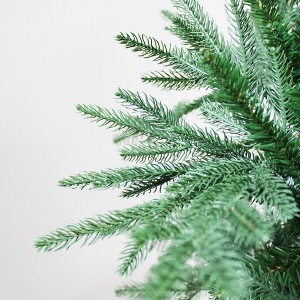 Racxily5FTClassic Pencil Christmas Tree-Realistic Fluffy Look,Sturdy Plastic Bracket, Non-Toxic,Elegant Style,Home Corners,Halloween/Christmas,Green - 1 of 4