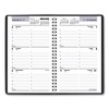 DayMinder Block Format Weekly Appointment Book, 8.5 x 5.5, Black Cover, 12-Month (Jan to Dec): 2025 - 2 of 4