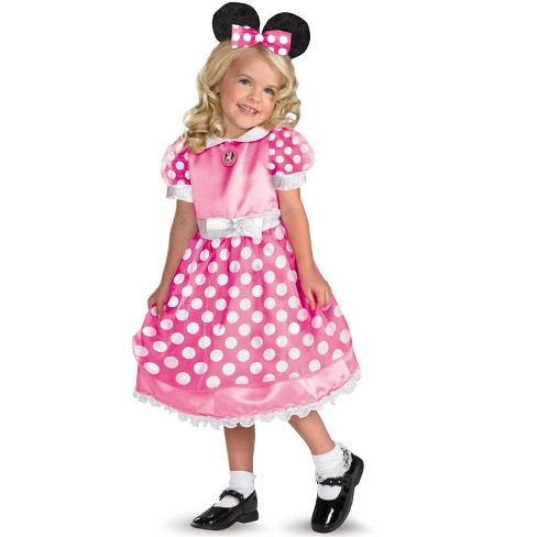 Mickey Mouse Clubhouse Disney Clubhouse Minnie Mouse Toddler Costume (Pink) - image 1 of 1