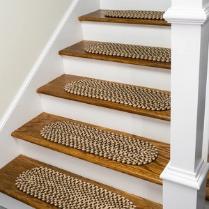 Colonial Mills Charlesgate Stair Treads - Brown 8"x28" (SET 4) - 1 of 1