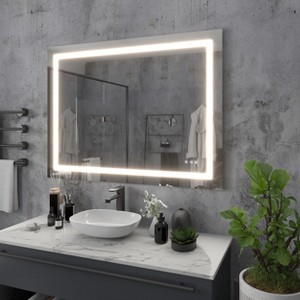 LED Front Light Bathroom Mirror - 1 of 4
