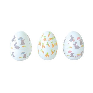 Daydream Society - Bunnies In The Garden Plastic Easter Eggs - Pack of 24 Fillable Eggs - 1 of 4