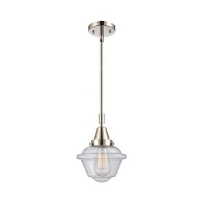 Oxford - 1 Light Stem Hung Mini Pendant In Traditional Style-9.13 Inches Tall and 7.5 Inches Wide - 1 of 1