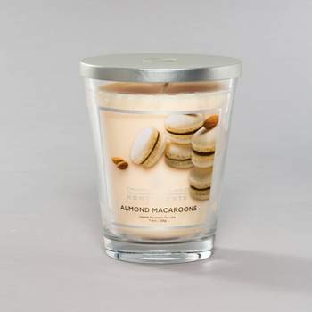 Clear Glass Almond Macaroons Lidded Jar Candle - Home Scents by Chesapeake Bay Candle