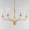 Maxim Lighting Camelot 5 - Light Chandelier in  Natural Aged Brass - 3 of 3