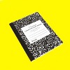 BAZIC Products® Premium Composition Book, Wide Ruled, Black Marble, 100 Sheets, Pack of 6 - 3 of 4