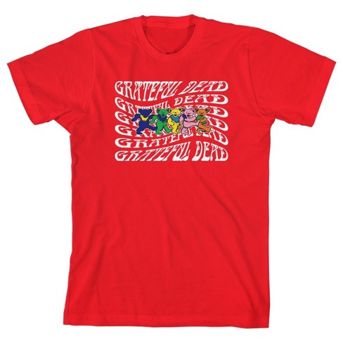 Official Grateful Dead Dancing Bear Baseball Shirt - Thefirsttees