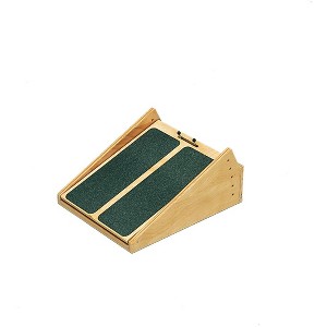 CanDo | Incline Board - 5-level Wooden - 5, 10, 15, 20, 25 Degree Elevation - 14 x 18 inch Surface - 1 of 3
