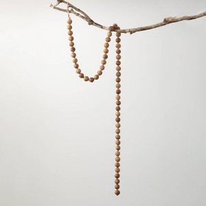Sullivans Beaded Wood Garland - 1 of 4