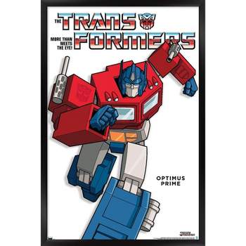 Trends International Hasbro Transformers - Optimus Prime Feature Series Framed Wall Poster Prints
