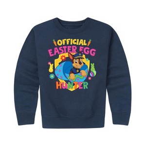 Boys' - Paw Patrol - Paw Patrol Easter Graphic Long Sleeve Fleece Sweatshirt - 1 of 4