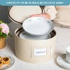 Hard Shell China Storage Containers - Set Moving Boxes for Dinnerware, Glasses, Plates, Mugs and Saucers -  Service for 12 - 2 of 4