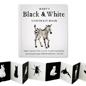 Baby's Black and White Contrast Book - (Tabitha Paige Children's Book) by  Tabitha Paige (Board Book) - 1 of 1