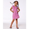 Deux par Deux Girl Hooded Terry Beach Dress Candy Pink - 2 of 4