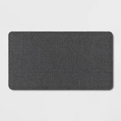 Unique Bargains Modern Waterproof Cushioned Non-skid Kitchen Mat Set Of 1  Navy Blue-2 18 X 47 : Target