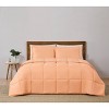 Truly Soft Everyday Reversible Comforter Set Peach - 2 of 4