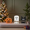 NAYSAYE Set of 3 Party Decoration and Accessories Halloween Holiday Table Decor for Dining Room, Black and Orange, 12"*9"*7" - 2 of 4