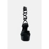 Splitsoul Lace Up High Platform Sandal - 2 of 4