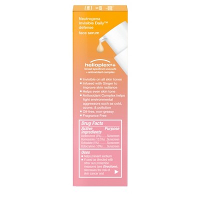 Neutrogena Invisible Daily Defense Sunscreen Face Serum - SPF 60 - 1.7 fl oz_2