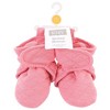 Hudson Baby Infant and Toddler Girl Quilted Booties, Begonia - 2 of 2