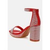 Mejuri Rhinestones And Pearl Embellished Women Sandals - 3 of 4
