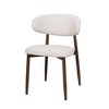 New Classic Furniture,Royce Metal & Fabric Side Chair (Set of 2), Beige - 2 of 4