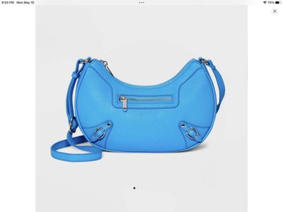 New Ladies Crescent Bag Fashion Versatile Texture Shoulder bag,one-size