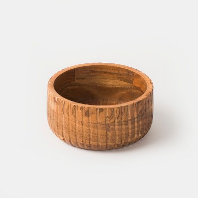 Etta Acacia Wood Bowls- Set of 3